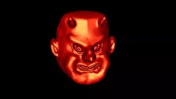 Satyr Head Character 3d model Satyr Head Character 3d model