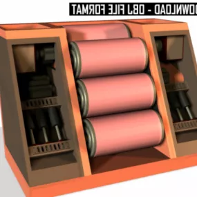 Wringer Machine 3d model