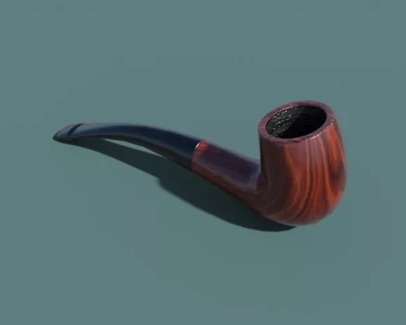 Sea Building With Pipe And Bubble 3d model
