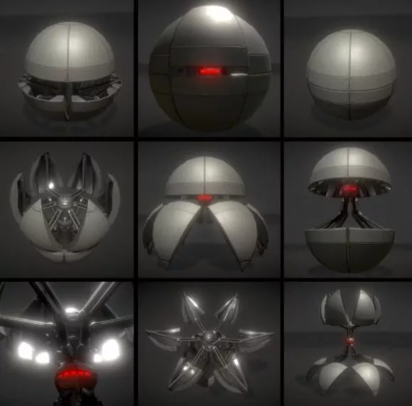 Android Icon Character 3d model