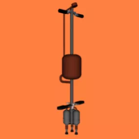 Hanging Stick 3d model