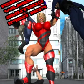Female Cosplay Character For Genesis 3d model