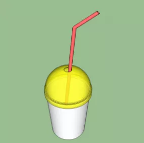Slushy Drink 3d model
