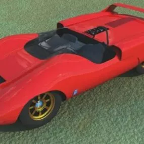 Car Shelby De Tomaso P70 3d model
