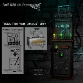 Game Screen Diffuser 3d model