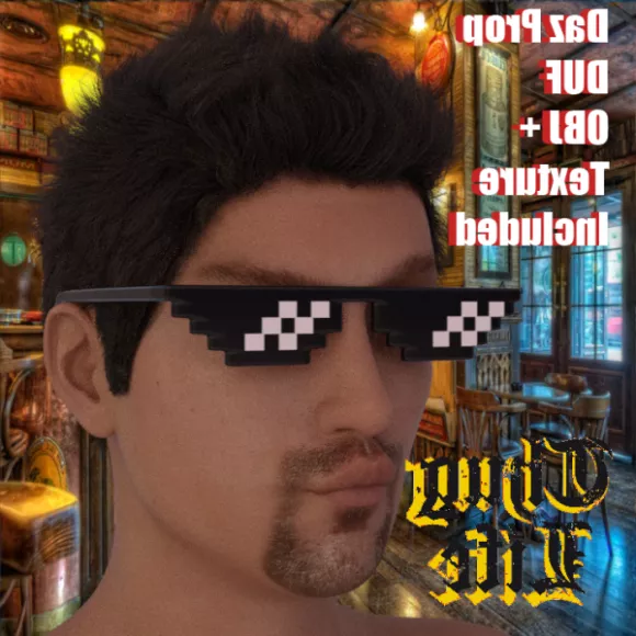 Classic Glasses 3d model