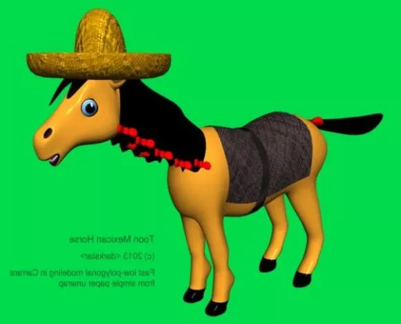 Couple Character Walking 3d model