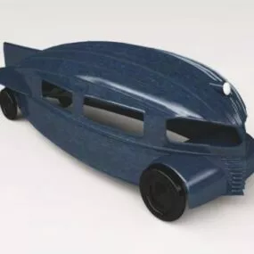 Torpedo Diecast Car 3d model