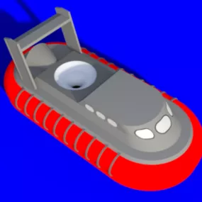 Toy Hovercraft 3d model