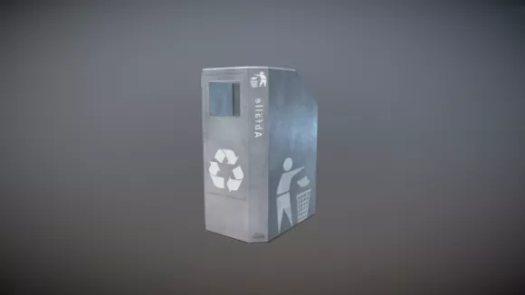 Space Invaders Game Equipment 3d model