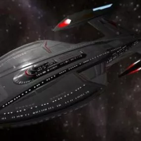 Uss Spaceship 3d model