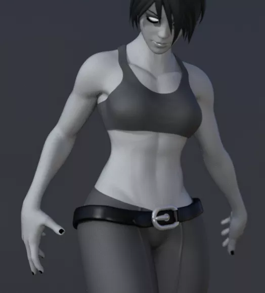 Cartoon Man Character With Rigged 3d model