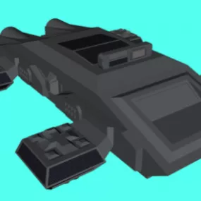Universal Scifi Transport 3d model