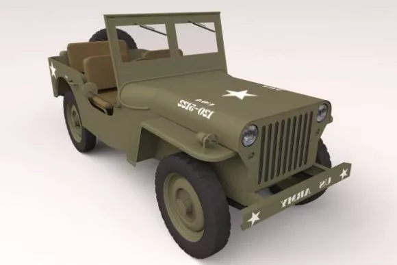 Electric Car Fab Frame 3d model