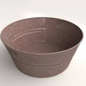 Porcelain Washtub 3d model