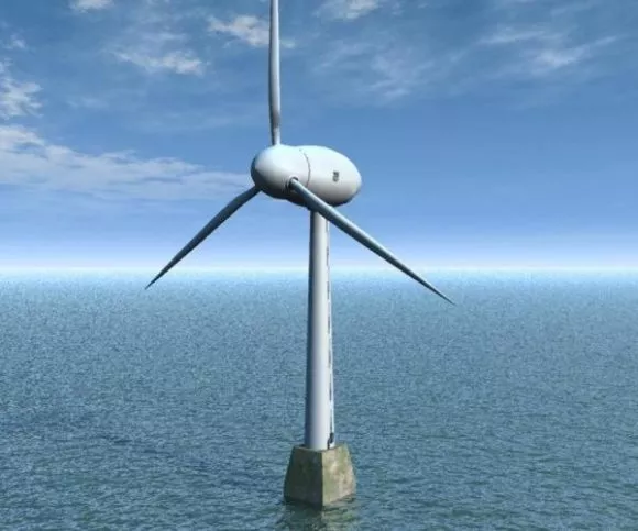 Electric Wind Turbine 3d model Electric Wind Turbine 3d model