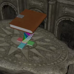 Wizard Table 3d model