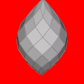 Zome Lowpoly Shape 3d model