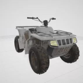 Atv Motorcycle 3d model