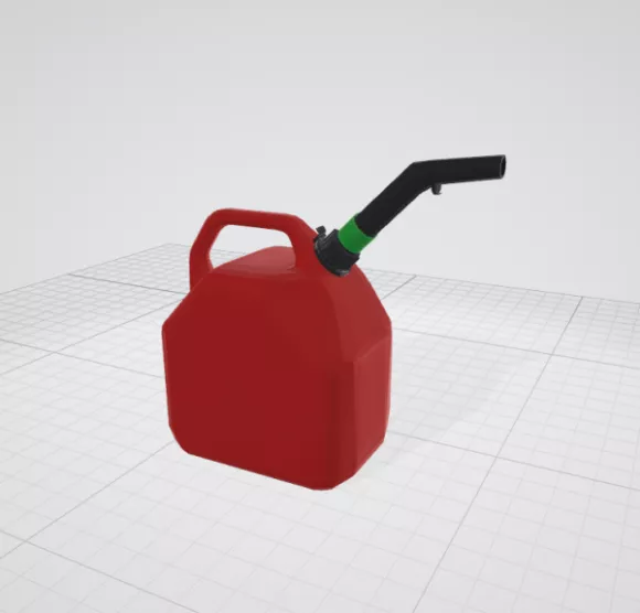 Canister 3d model Canister 3d model