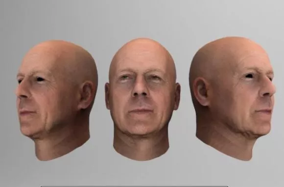 Bruce Willis Head Character 3d model Bruce Willis Head Character 3d model