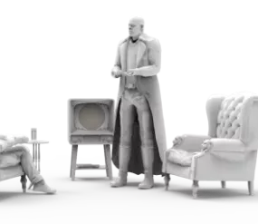 Matrix Man Character 3d model