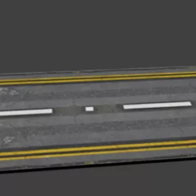 Old Road 3d model
