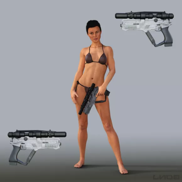 Pistol Gun Frommer 29m 3d model