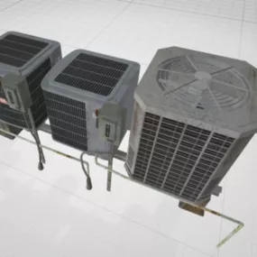 Ventilator Outdoor Unit 3d model
