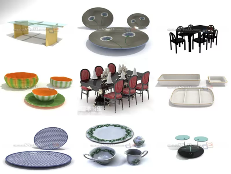 Top 10 3ds Max Dinner 3D Models for Rendering Most Recent 2022