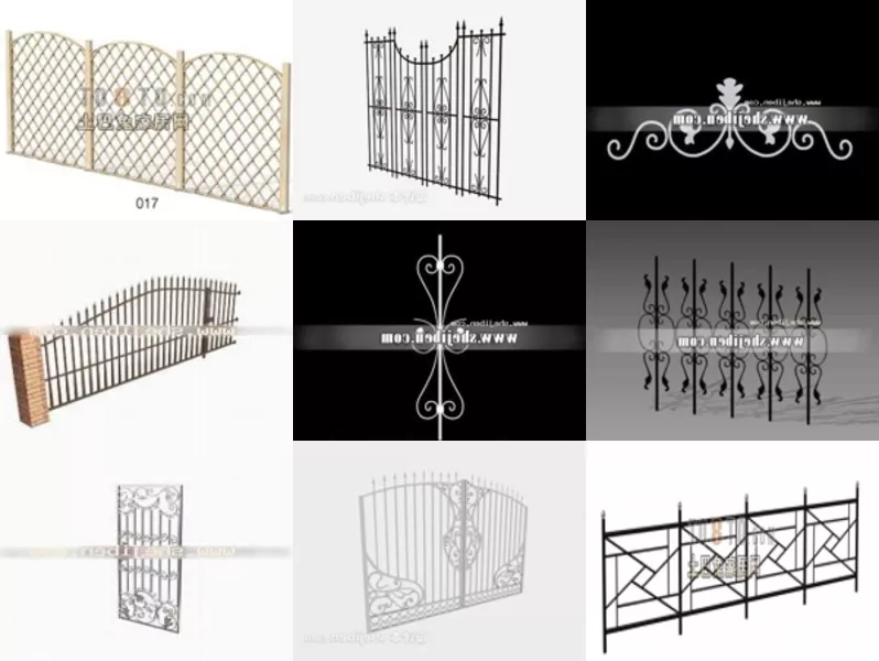 Top 10 3ds Max Fence 3D Models Most Recent 2022