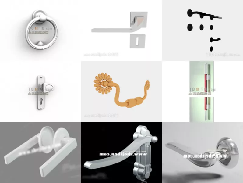Top 10 3ds Max Handle 3D Models for Free Latest 2022