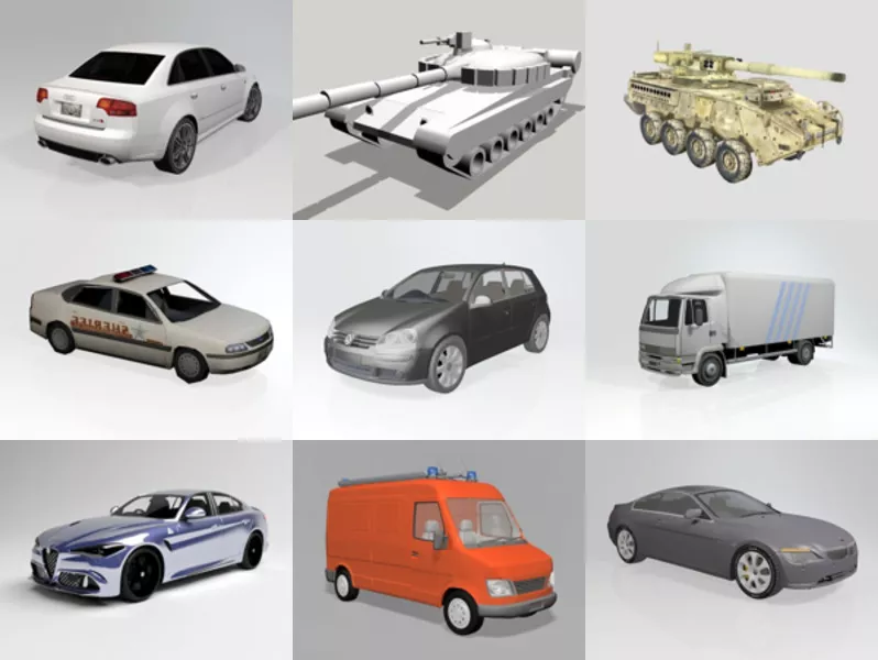 Top 10 3ds Max Vehicle 3D Models Latest 2022