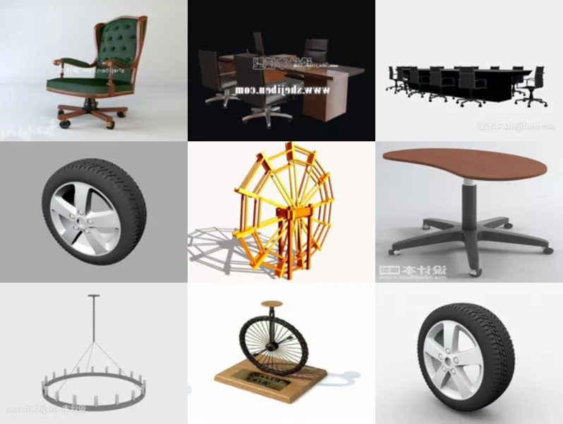 Top 10 3ds Max Wheel 3D Models for Free Latest 2022