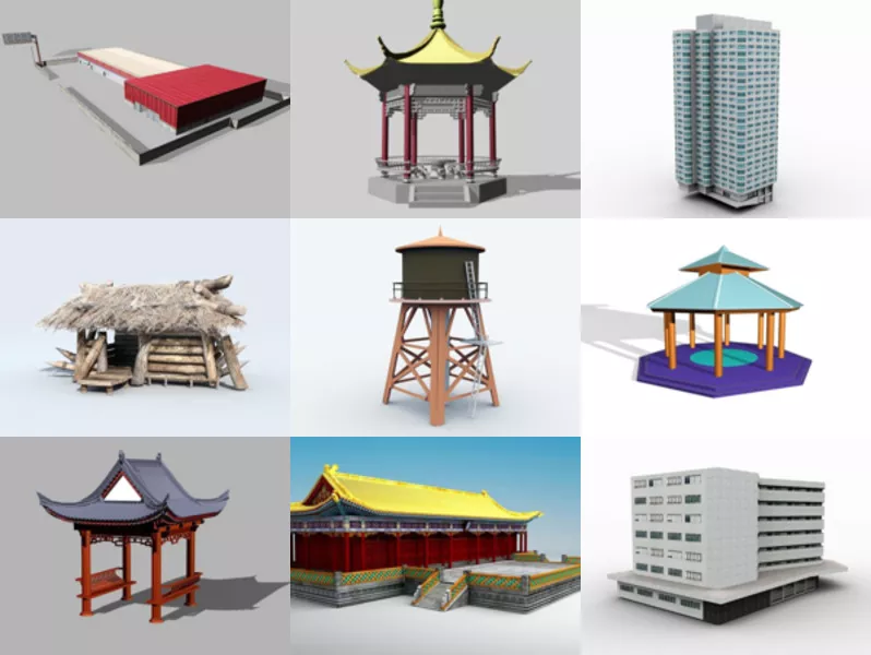 Top 10 Architecture 3D Models Stuff Most Recent 2022