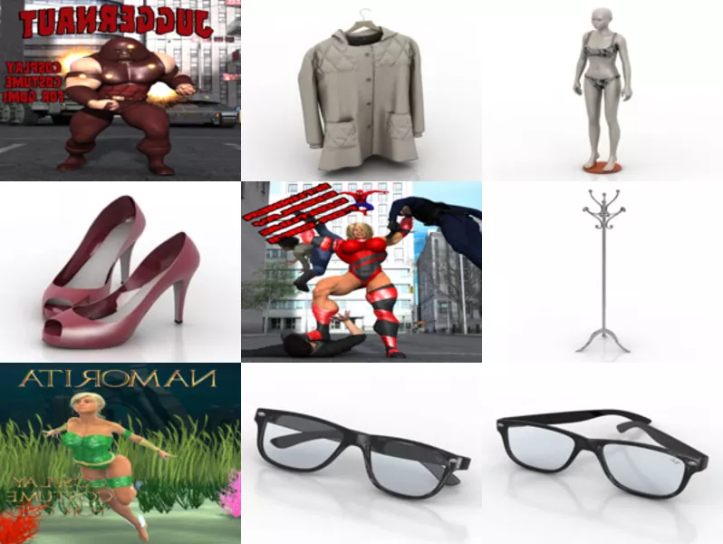 Top 10 Fashion 3D Models Stuff Latest 2022
