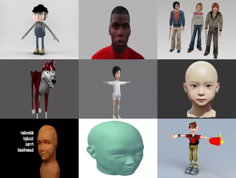 Top 10 Obj Boy 3D Models for Rendering Newest 2022