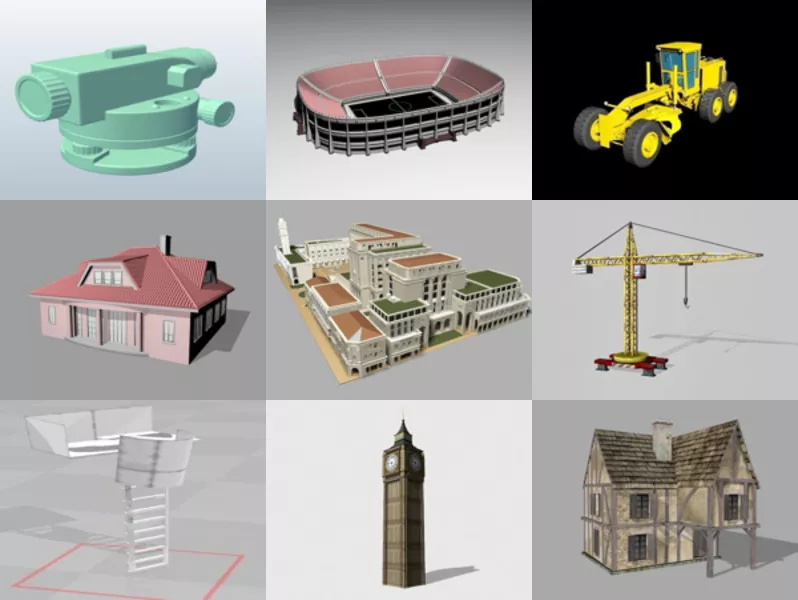 Top 10 Obj Construction 3D Models Resources Most Recent 2022