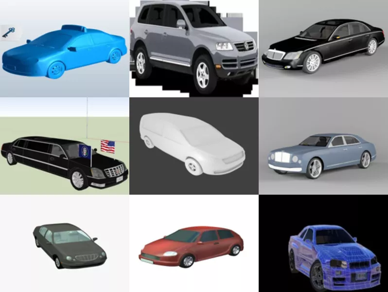 Top 10 Obj Sedan 3D Models for Rendering Newest 2022