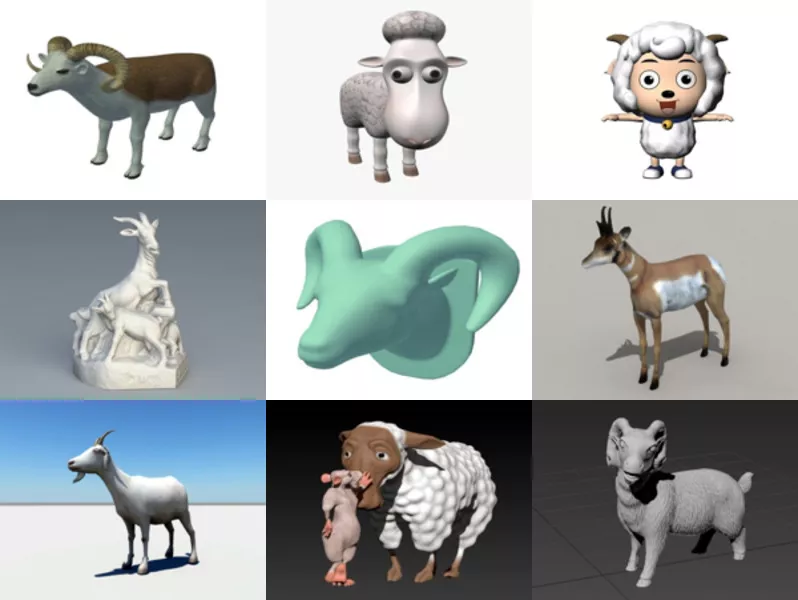 Top 10 Obj Sheep 3D Models Resources Newest 2022