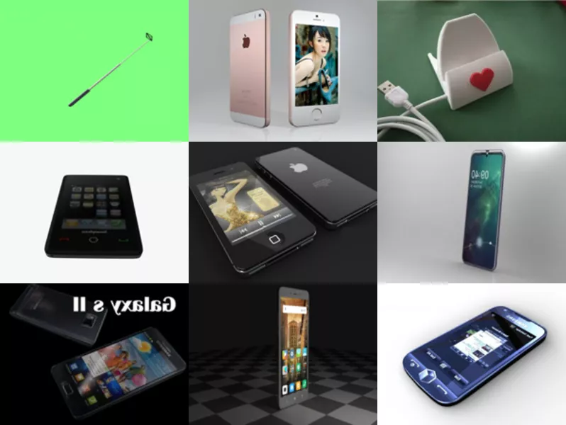 Top 10 Obj Smartphone 3D Models for Free Newest 2022