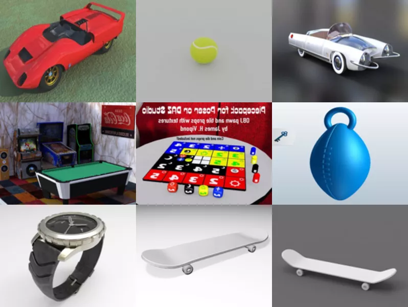 Top 10 Obj Sport 3D Models Stuff Newest 2022