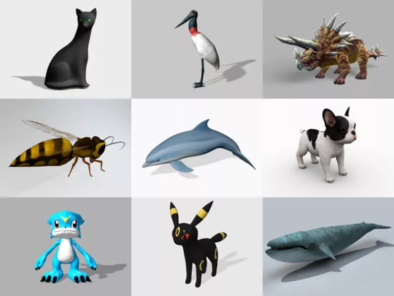 Top 10 Obj Wild 3D Models Latest 2022