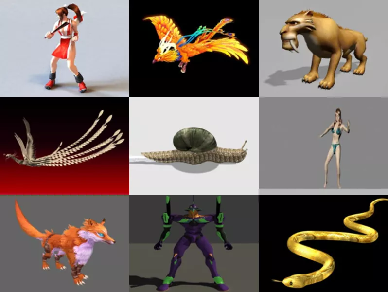 Top 11 3ds Max Animation 3D Models Resources Newest 2022