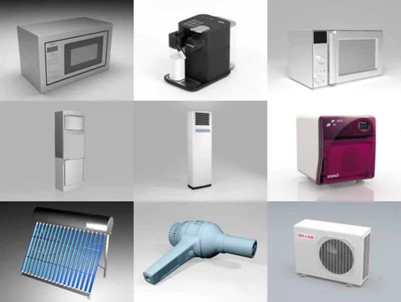 Top 11 3ds Max Appliances 3D Models Most Recent 2022