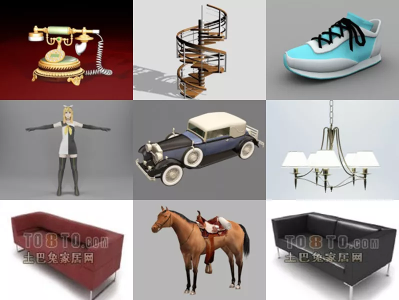 Top 11 3ds Max Beautiful 3D Models Latest 2022