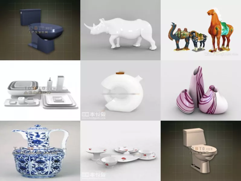 Top 11 3ds Max Ceramic 3D Models Most Recent 2022