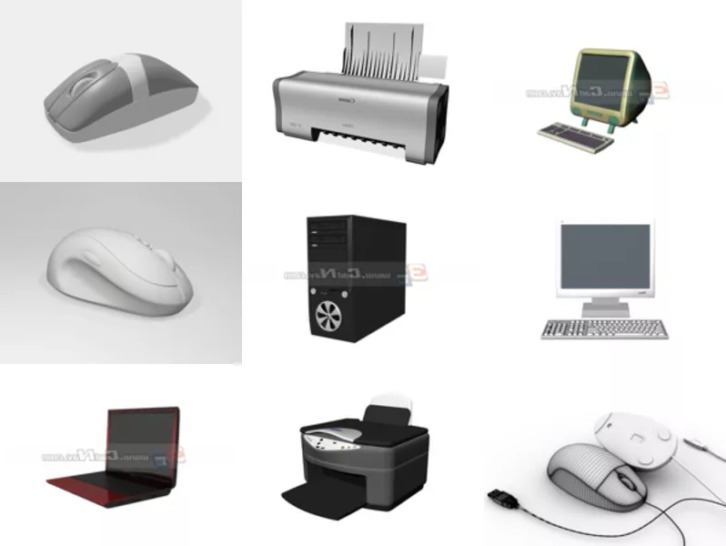 Top 11 3ds Max Computer Hardware 3D Models Resources Most Recent 2022
