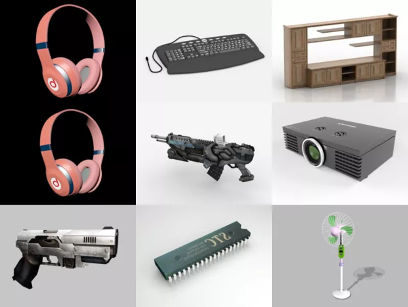 Top 11 3ds Max Electronic 3D Models Resources Newest 2022