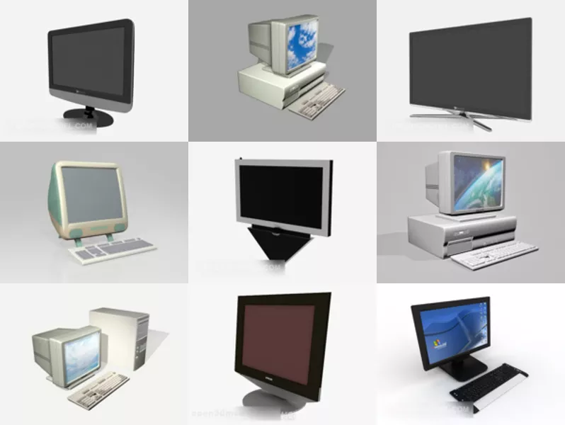 Top 11 3ds Max Monitor 3D Models Latest 2022